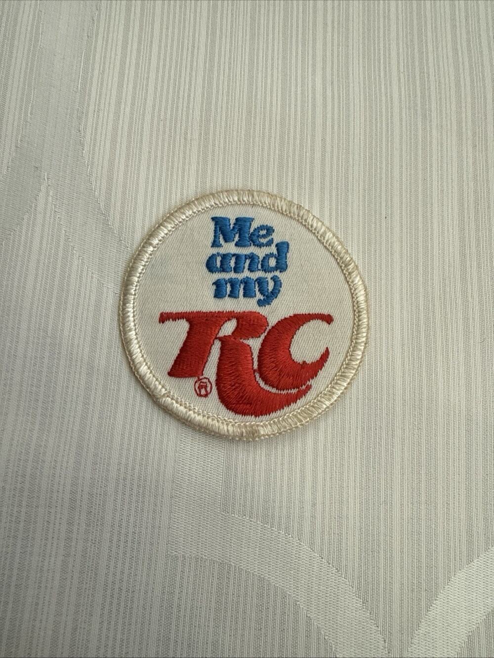 Vintage “Me And My RC” RC Cola Embroidered Patch